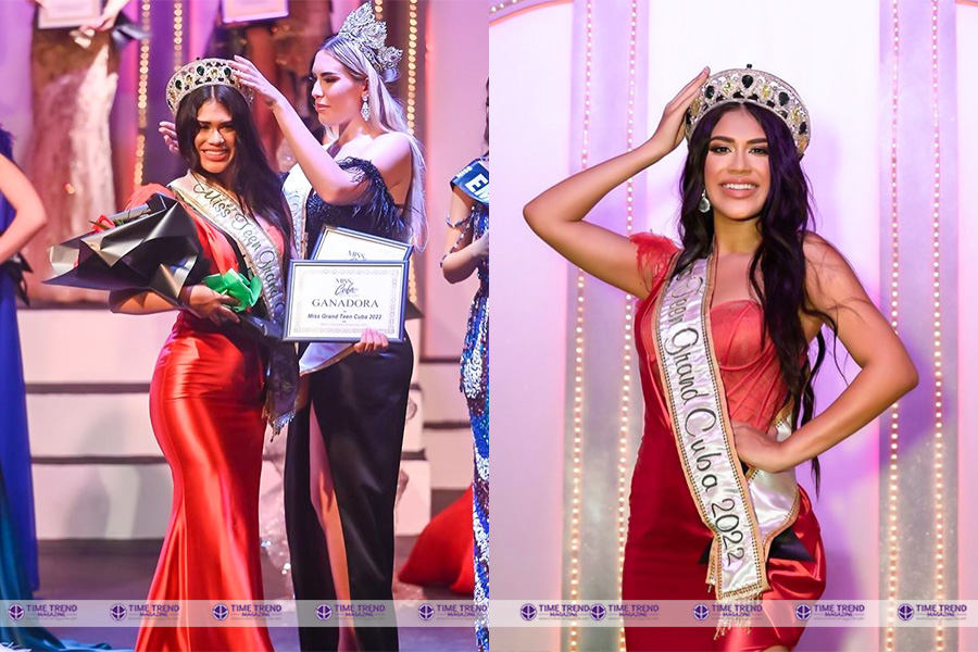 Meet Rachel the Queen of Miss Cuba Teen Pageant 2022.