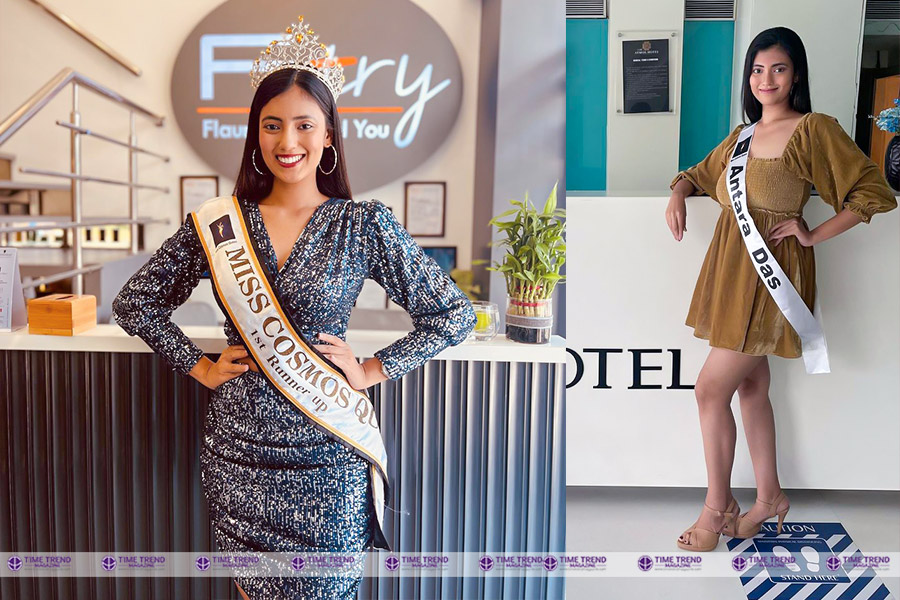 Antara Das 1st Runner-Up of the Miss Cosmos Queen 2022.